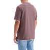 cotton t-shirt with faux layering