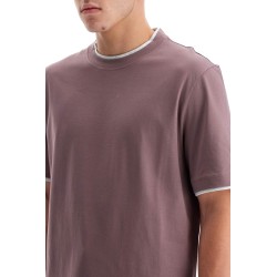 cotton t-shirt with faux layering