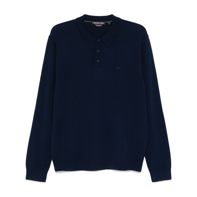 Core merino ls polo-emb