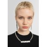 gothic logo necklace