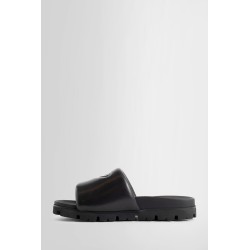 padded nappa leather slides