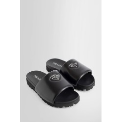 padded nappa leather slides