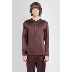 silk pajama henley