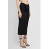 ruched pencil skirt