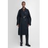 wool blend trench coat