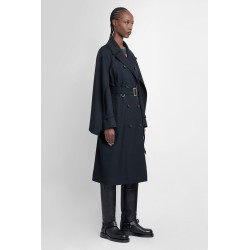 wool blend trench coat