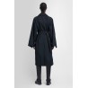 wool blend trench coat