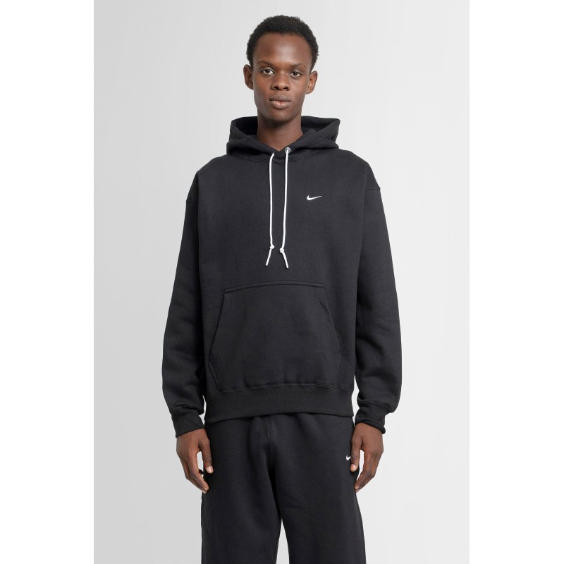 solo swoosh fleece hoodie