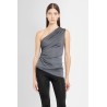 ruched asymmetric top