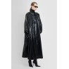 padded nylon cape coat