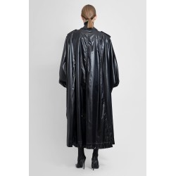 padded nylon cape coat