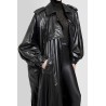 padded nylon cape coat