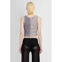 ribbed-knit willi top