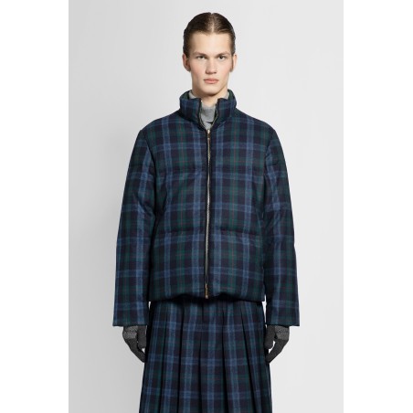 tartan flannel reversible jacket