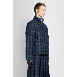 tartan flannel reversible jacket