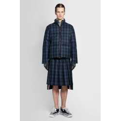 tartan flannel reversible jacket