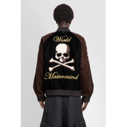 velvet skull varsity blouson