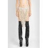 luxor fringed panty in sequin embroidered silk