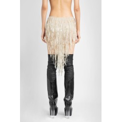 luxor fringed panty in sequin embroidered silk