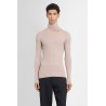 turtleneck top with signature opening