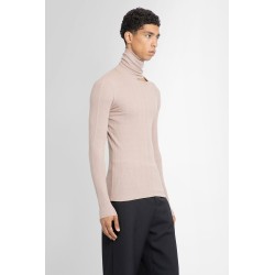 turtleneck top with signature opening