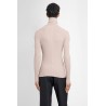 turtleneck top with signature opening