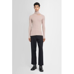 turtleneck top with signature opening