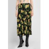 flower pleated skirt