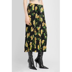 flower pleated skirt