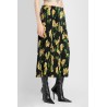 flower pleated skirt