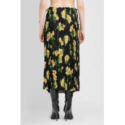 flower pleated skirt