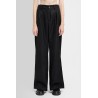 wide leg wool trousers