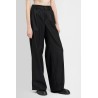 wide leg wool trousers