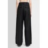 wide leg wool trousers