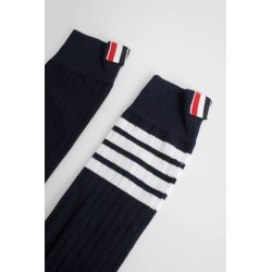 athletic mid-calf 4-bar socks