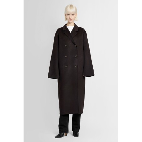 signature wool doublé long coat