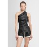 athena tank top in stretch lambskin