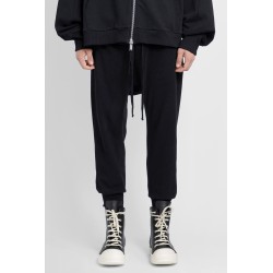 stretch cotton jersey spliced track pants