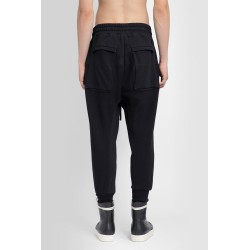 stretch cotton jersey spliced track pants