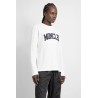 towelling jersey logo long sleeve t-shirt