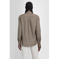 fluid light twill leisure shirt