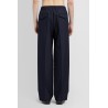 wool twill track trousers