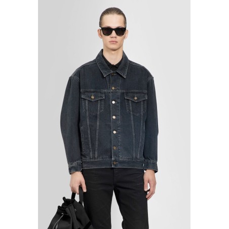 egg shape denim jacket