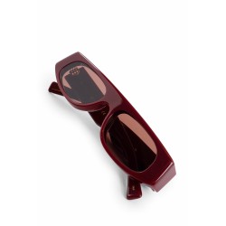 geometric acetate sunglasses