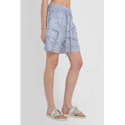 linen cotton blend shorts