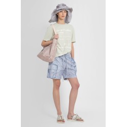 linen cotton blend shorts