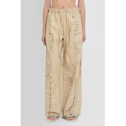 relaxed fit printed trousers