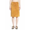 suede pencil skirt