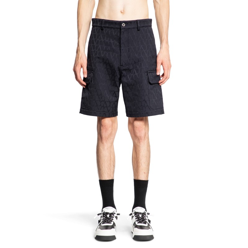 toile iconographe jacquard cargo shorts