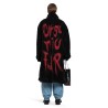 organic cotton fur long coat